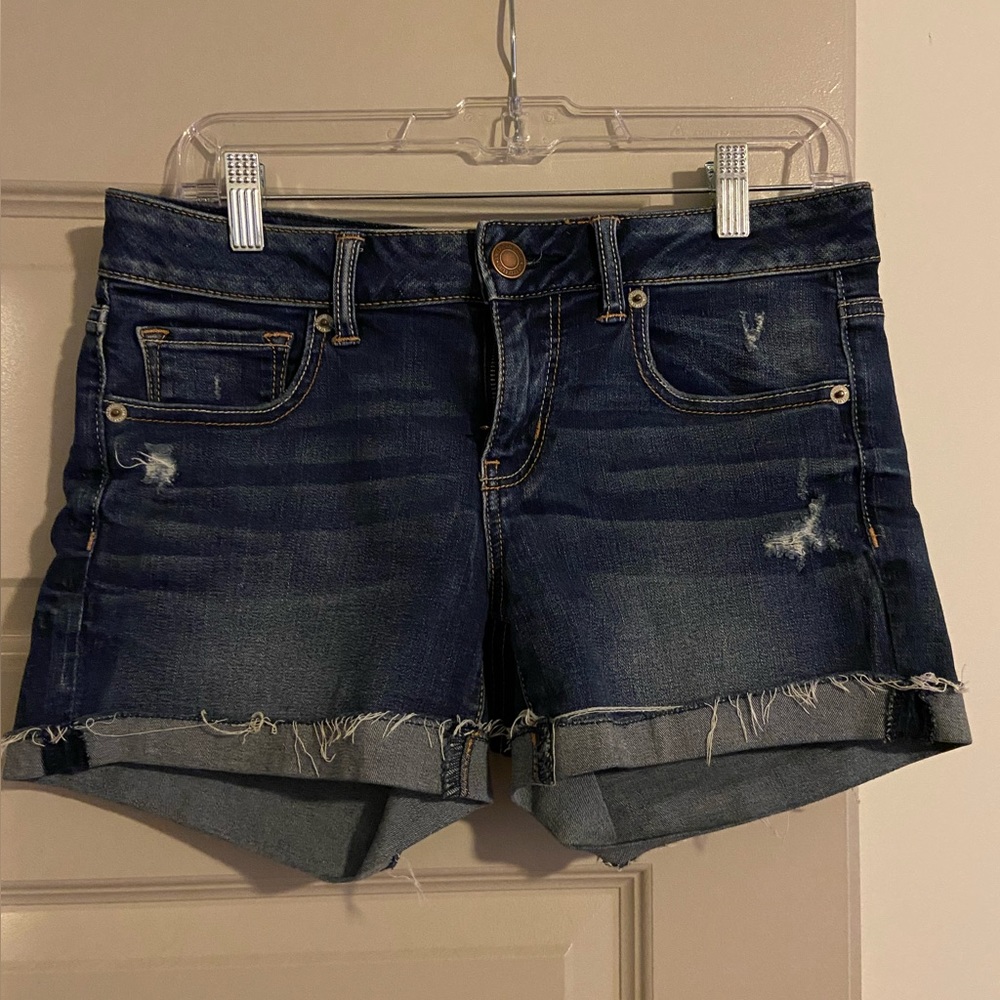 American Eagle super-stretch jean shorts
